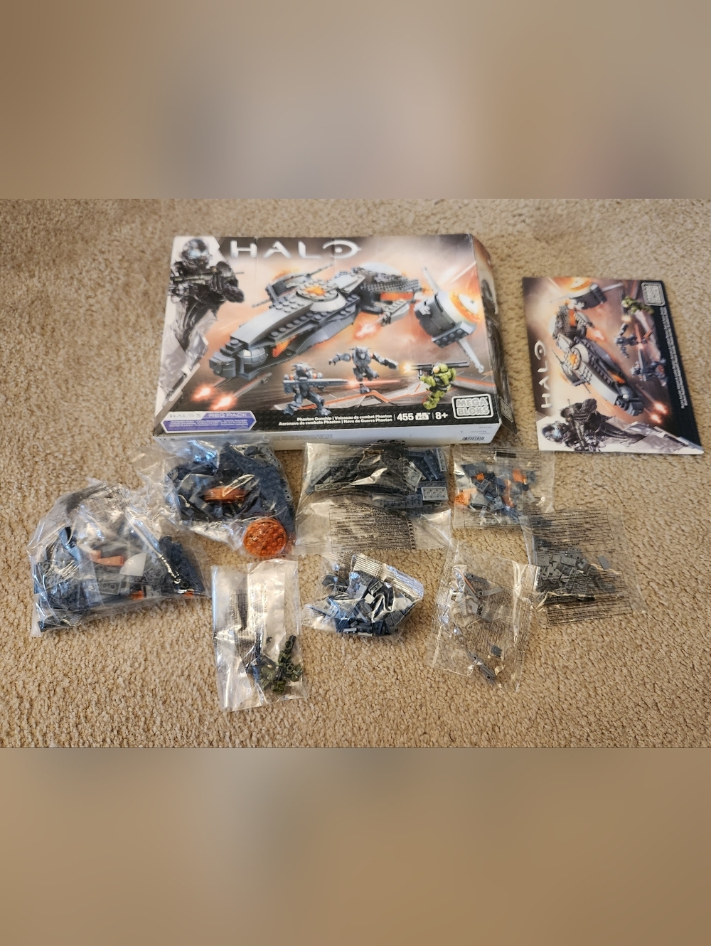 Halo Mega Bloks: Phaeton Gunship READ